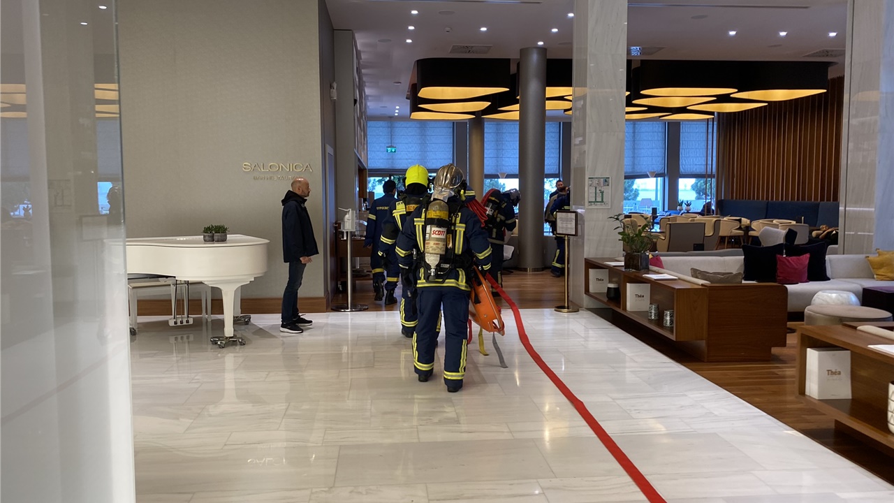 Makedonia Palace – Άσκηση Πυρόσβεσης και Ετοιμότητας