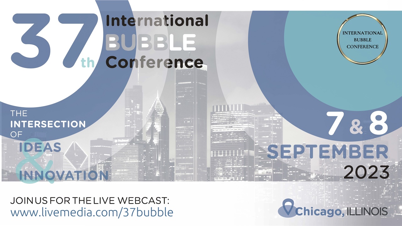37th Annual International Bubble Conference