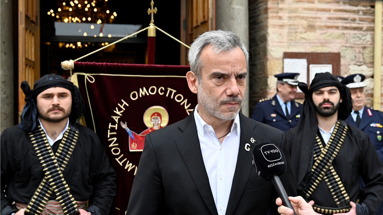 Ο Δήμαρχος Θεσσαλονίκης Κωνσταντίνος Ζέρβας στις εκδηλώσεις μνήμης...