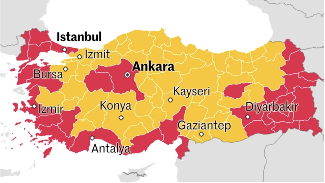 Τουρκικές Εκλογές: Ο παραπλανητικός χάρτης και η αντίδραση της...