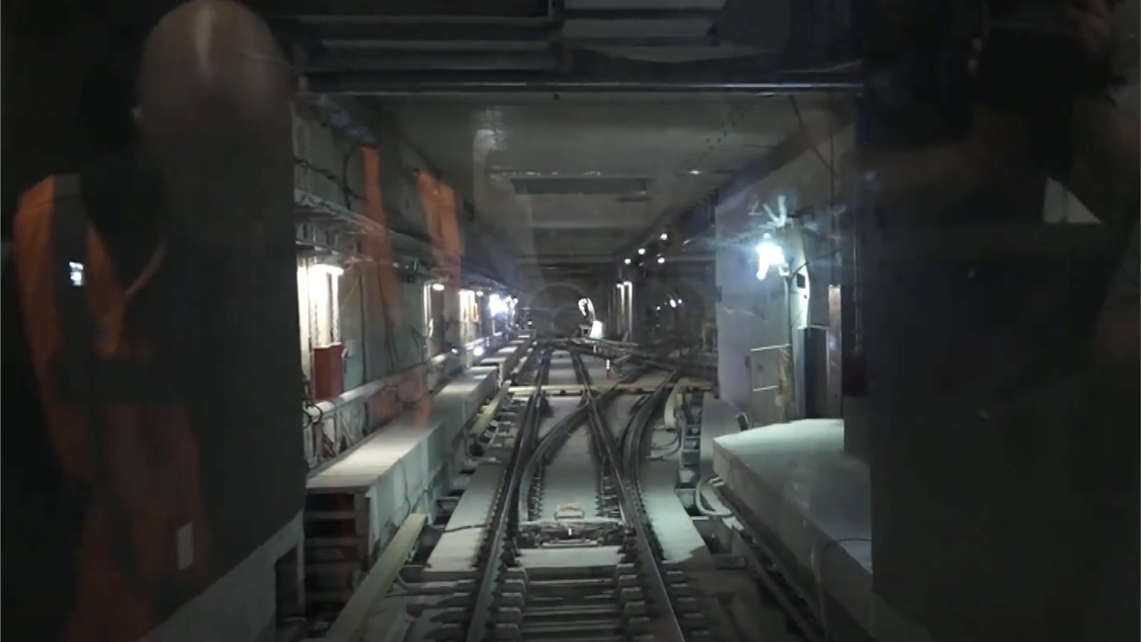 Το πρώτο δρομολόγιο με επιβάτες στο μετρό της Θεσσαλονίκης