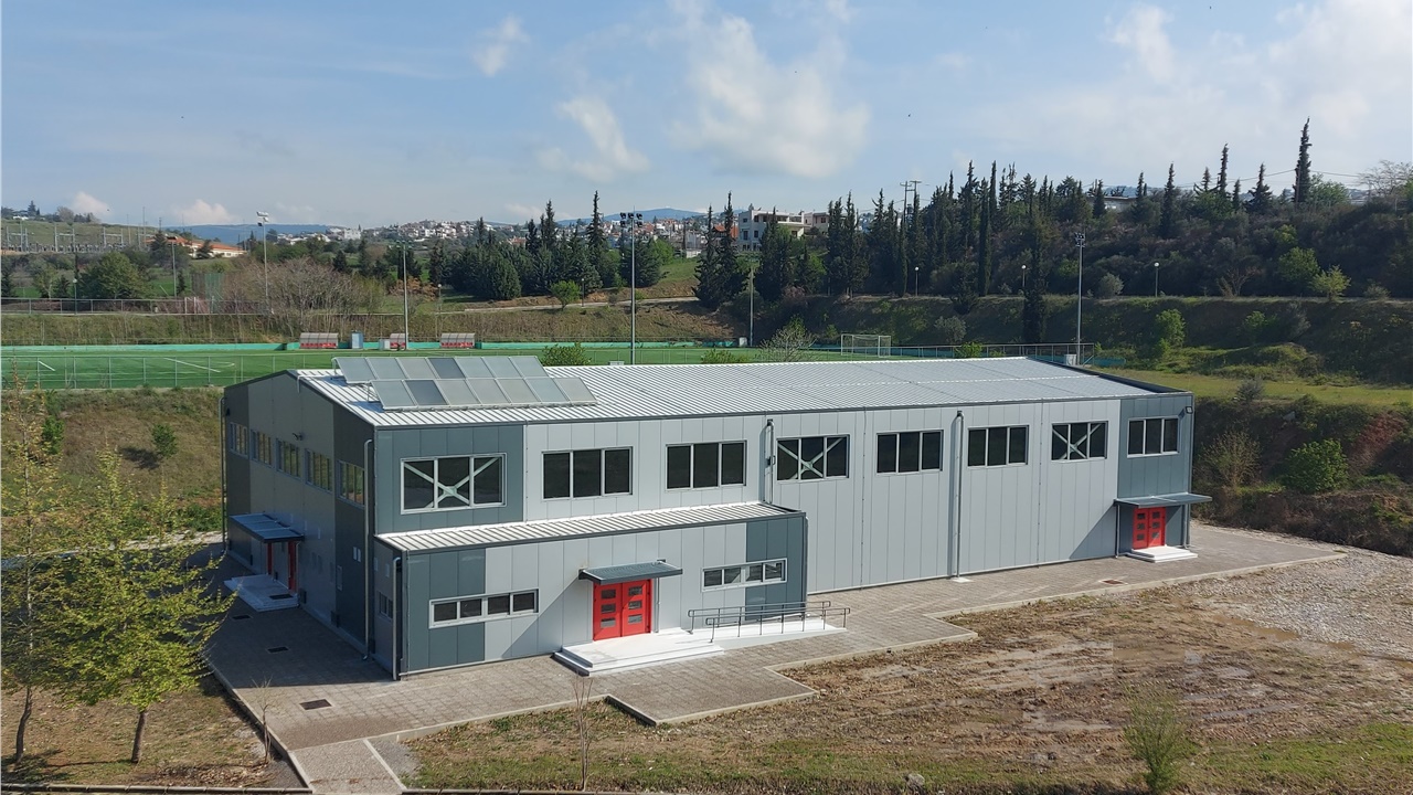 Εγκαίνια σύγχρονου κλειστού Γυμναστηρίου πολλαπλών χρήσεων της...