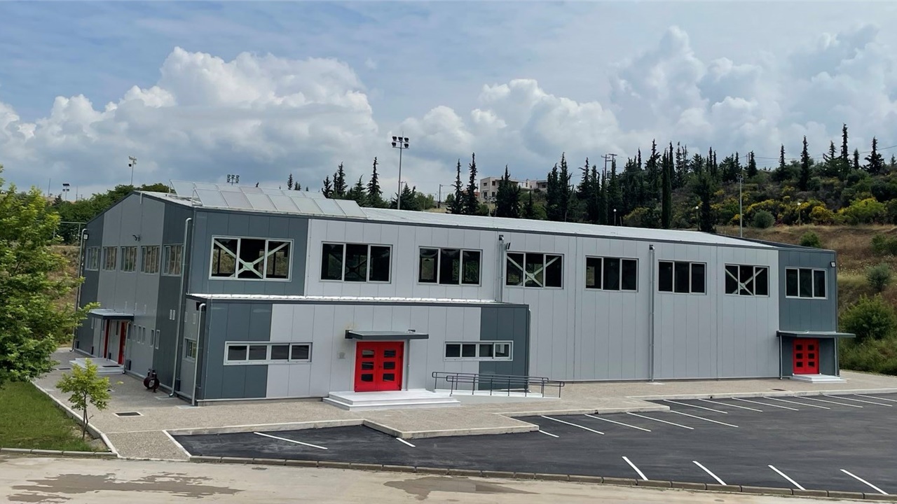 Εγκαίνια σύγχρονου κλειστού Γυμναστηρίου πολλαπλών χρήσεων της...