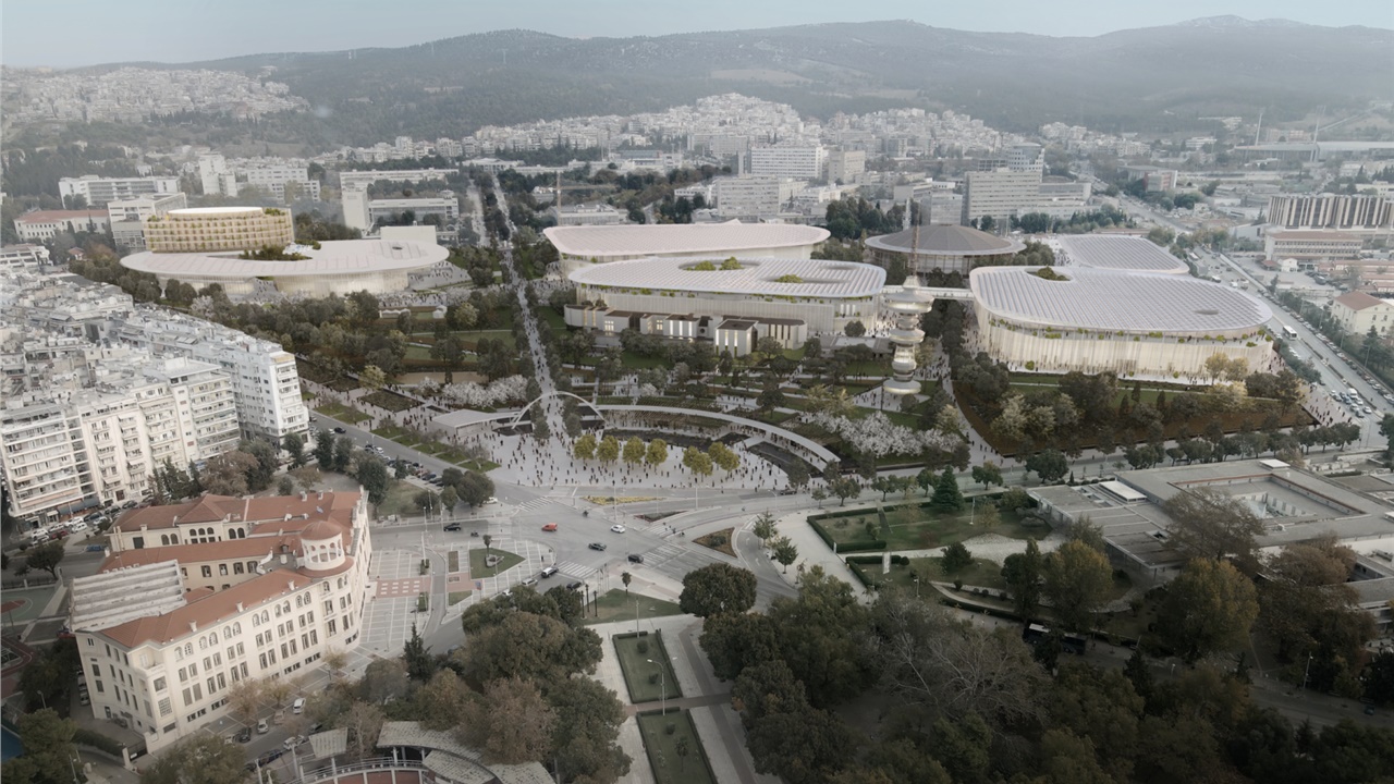 Η ανάπλαση του Διεθνούς Εκθεσιακού και Συνεδριακού Κέντρου Θεσσαλονίκης...