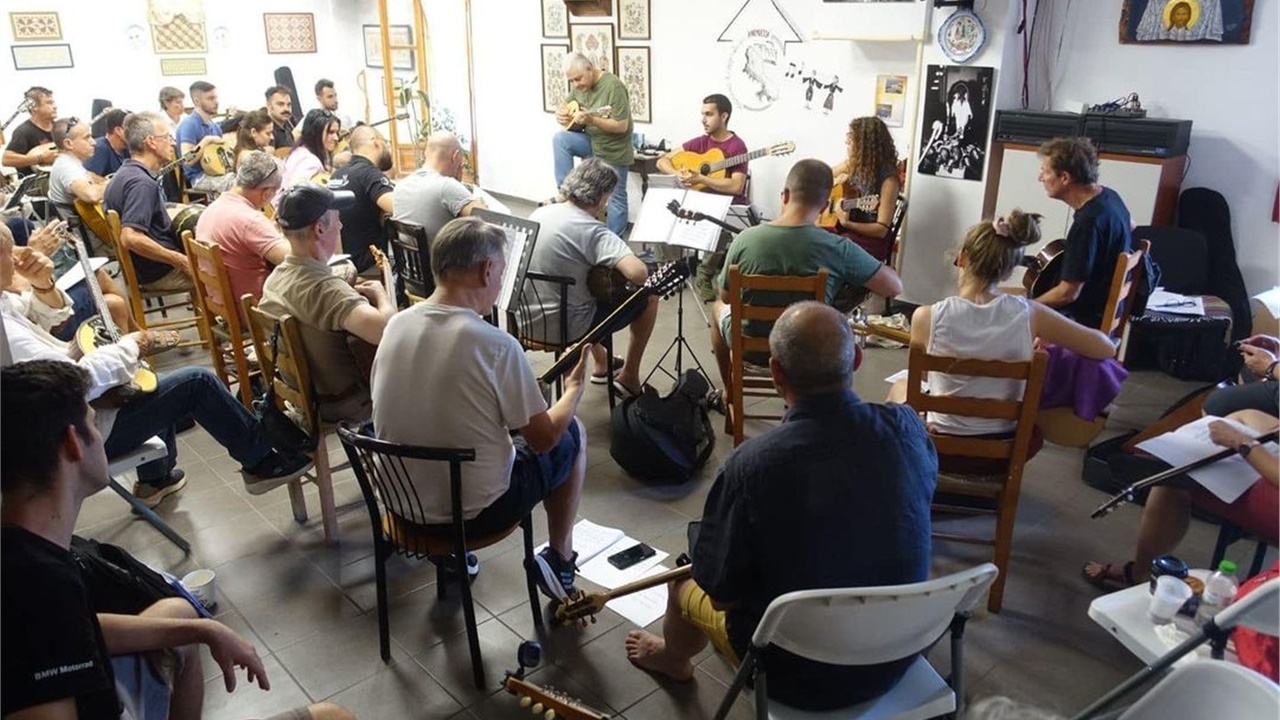 14ο διεθνές σεμινάριο-συνάντηση για το ρεμπέτικο στη Σκύρο  ...