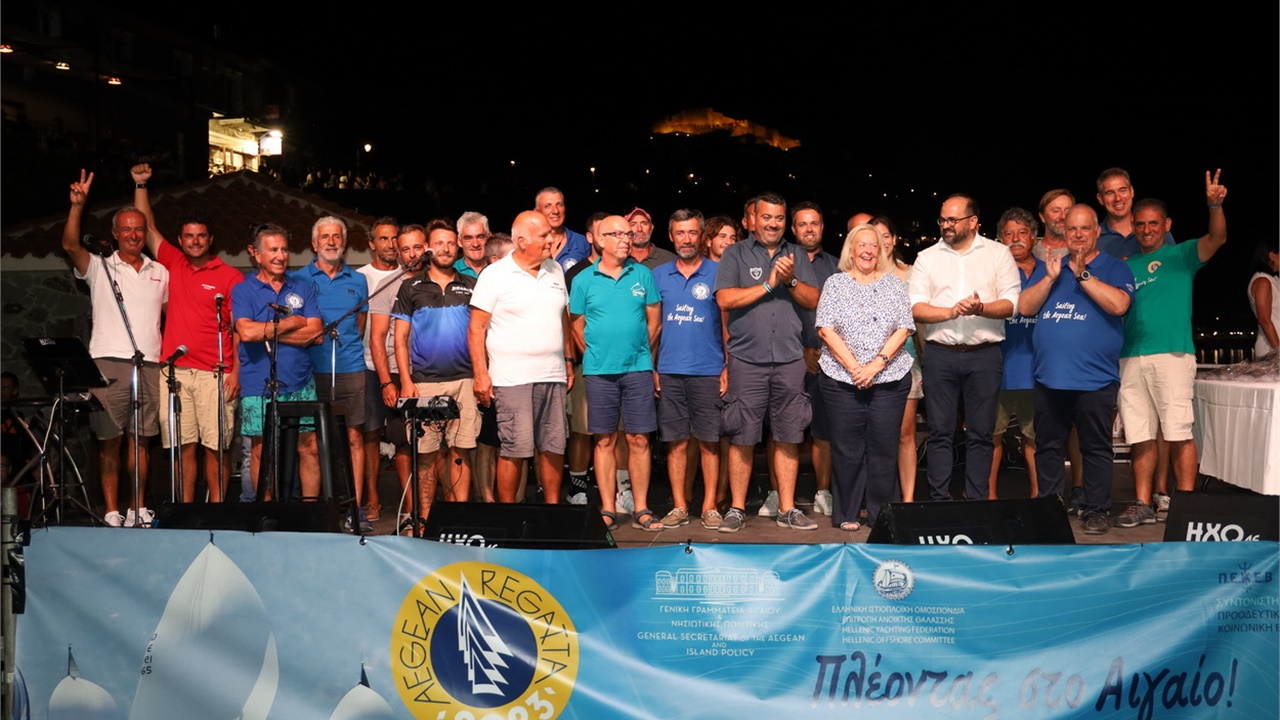 Ανοιξε πανιά η Aegean Regatta 2023 με κατεύθυνση τα Ψαρά