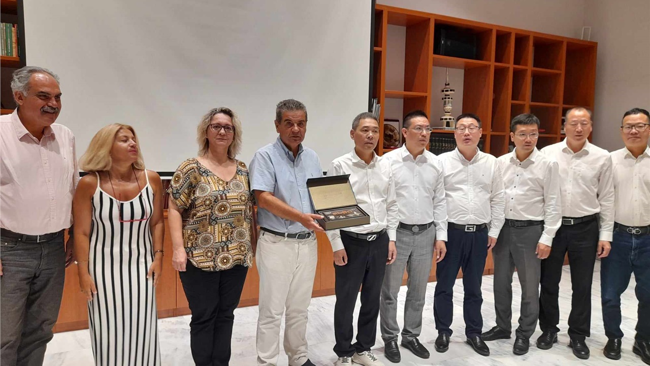 Ενδιαφέρον από κινεζικές επιχειρήσεις για συμμετοχή σε εκθέσεις...