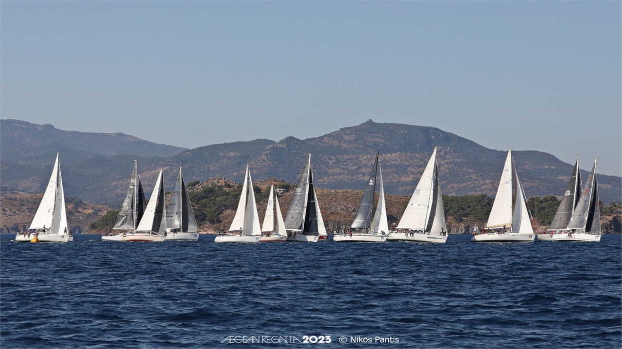 Τα Ψαρά υποδέχθηκαν με θέρμη τους ιστιοπλόους της Aegean Regatta