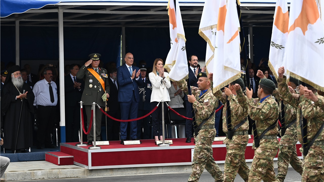 Στις Εκδηλώσεις της 63ης Επετείου από την Ανακήρυξη της Ανεξαρτησίας...