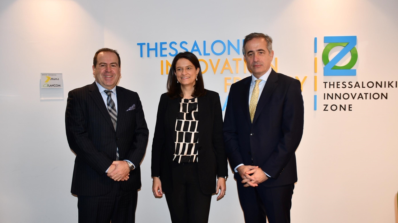 Στην Αλεξάνδρεια Ζώνη Καινοτομίας η Υπουργός Εσωτερικών Νίκη...