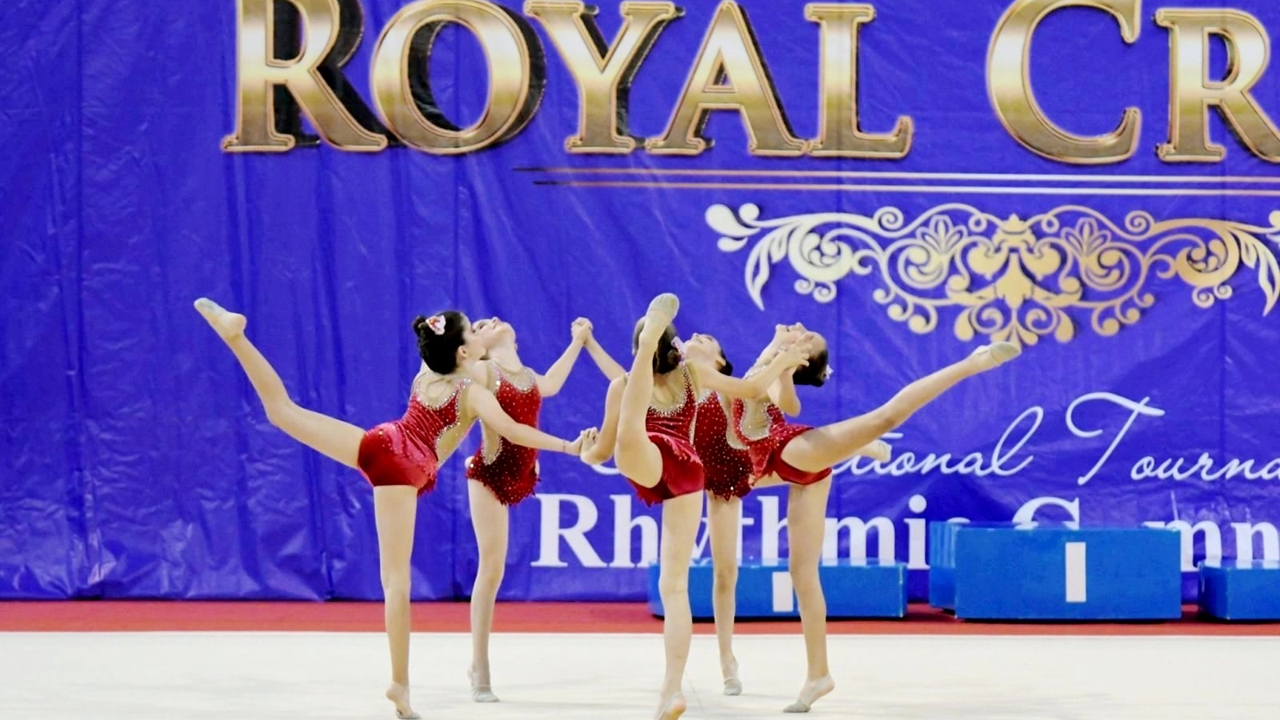 700 αθλήτριες κάνουν μοναδικό το 6o Διεθνές Τουρνουά Ρυθμικής...