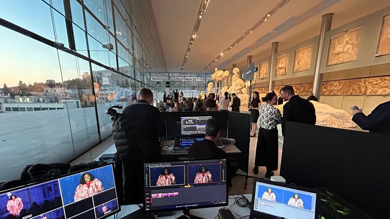 Υπηρεσίες livestreaming στο Μουσείο Ακρόπολης από το Livemedia...