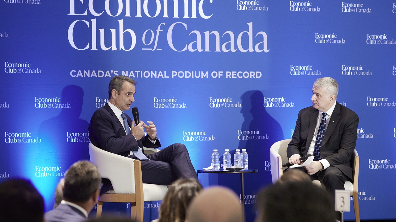 Κυριάκος Μητσοτάκης στο Economic Club of Canada: Καταστήσαμε...