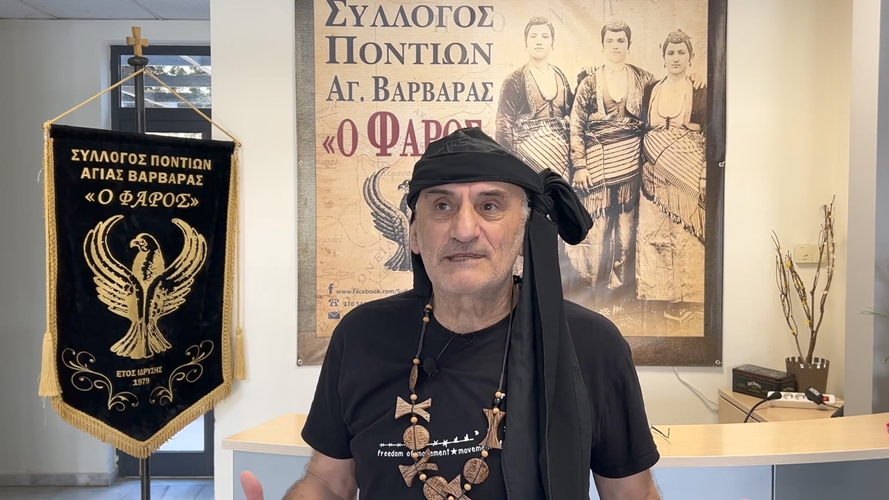 Άθρωπος 'ς σο σπέλ'...μια κωμωδία άκρως ποντιακή, με τον Τάκη...