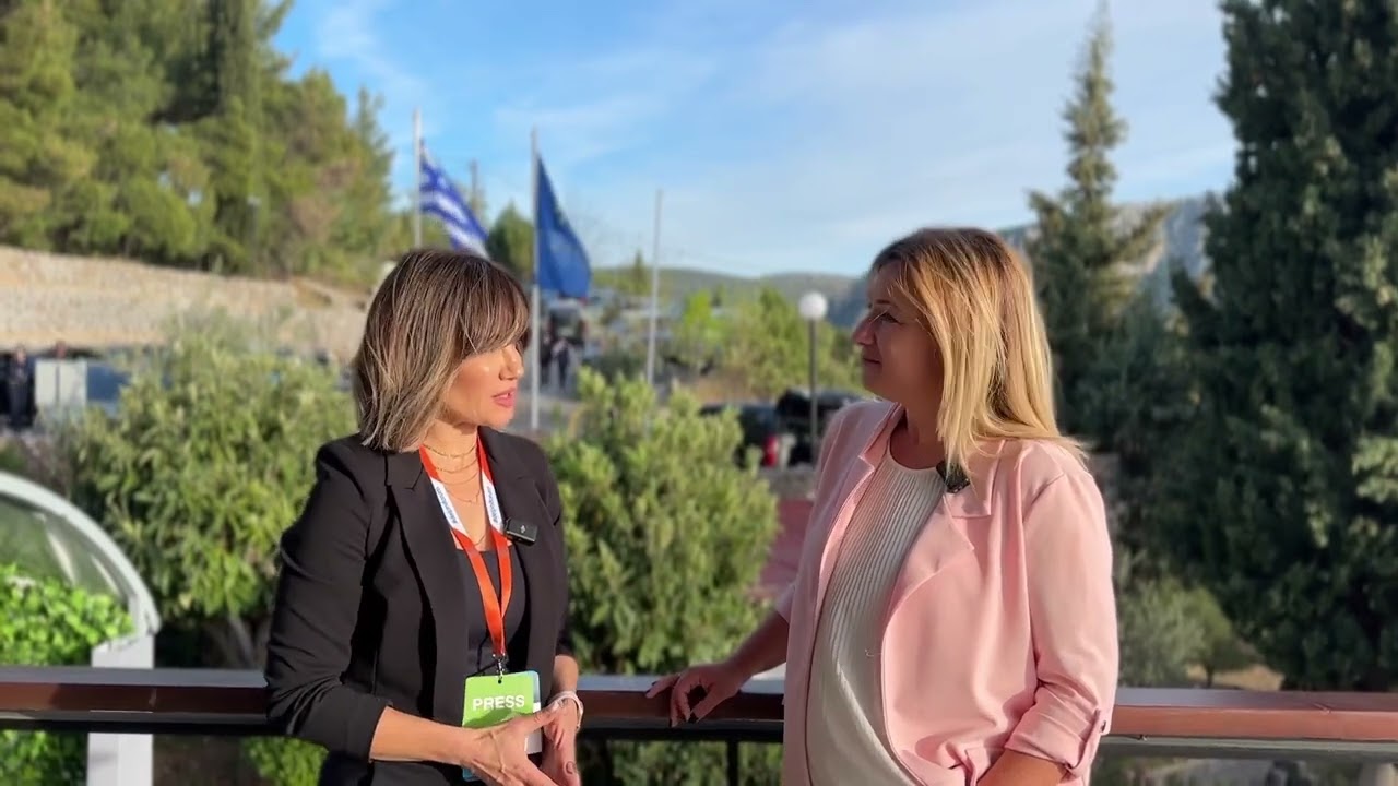 Η Αντιγόνη Λυμπεροπούλου, CEO Ελληνικής Αναπτυξιακής Τράπεζας...