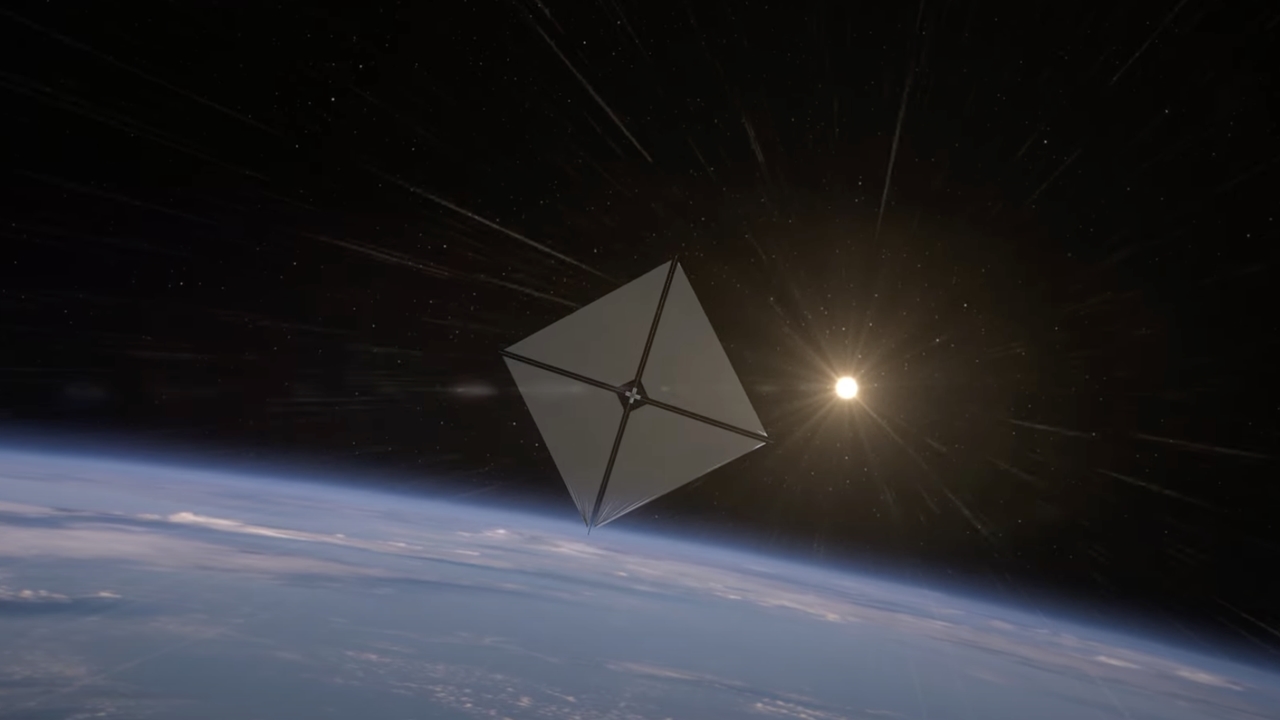 Ανοίγει πανιά το διαστημικό ιστιοφόρο της NASA (Βίντεο)