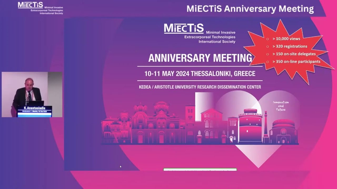 10 χρόνια MiECTiS. Απολογισμός από τον Καθηγητή Καρδιοχειρουργικής...