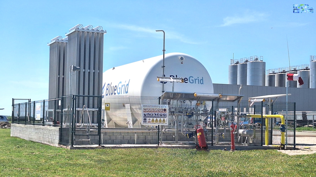 Η πρώτη ελληνική βιομηχανία ξεκίνησε να καταναλώνει LNG