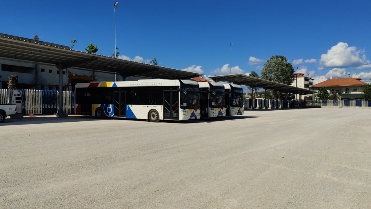 ΟΑΣΘ: Σε κυκλοφορία το σύνολο των ηλεκτρικών λεωφορείων