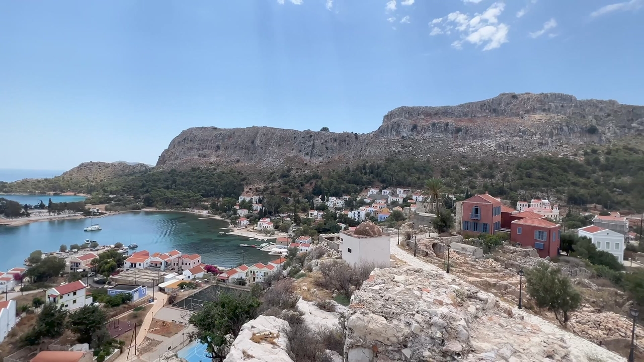 Το Καστελλόριζο ή Μεγίστη στην νοτιοανατολική εσχατιά της Ε