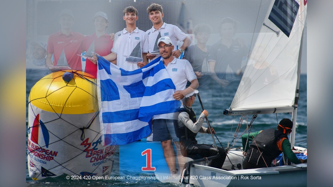 Θρίαμβος των Ελλήνων ιστιοπλόων στο ευρωπαϊκό πρωτάθλημα 420