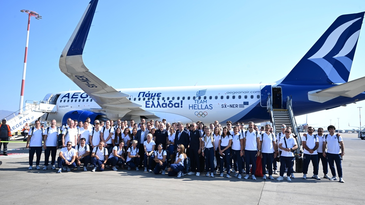 Αναχώρησε για το Παρίσι η Ελληνική Ολυμπιακή Αποστολή