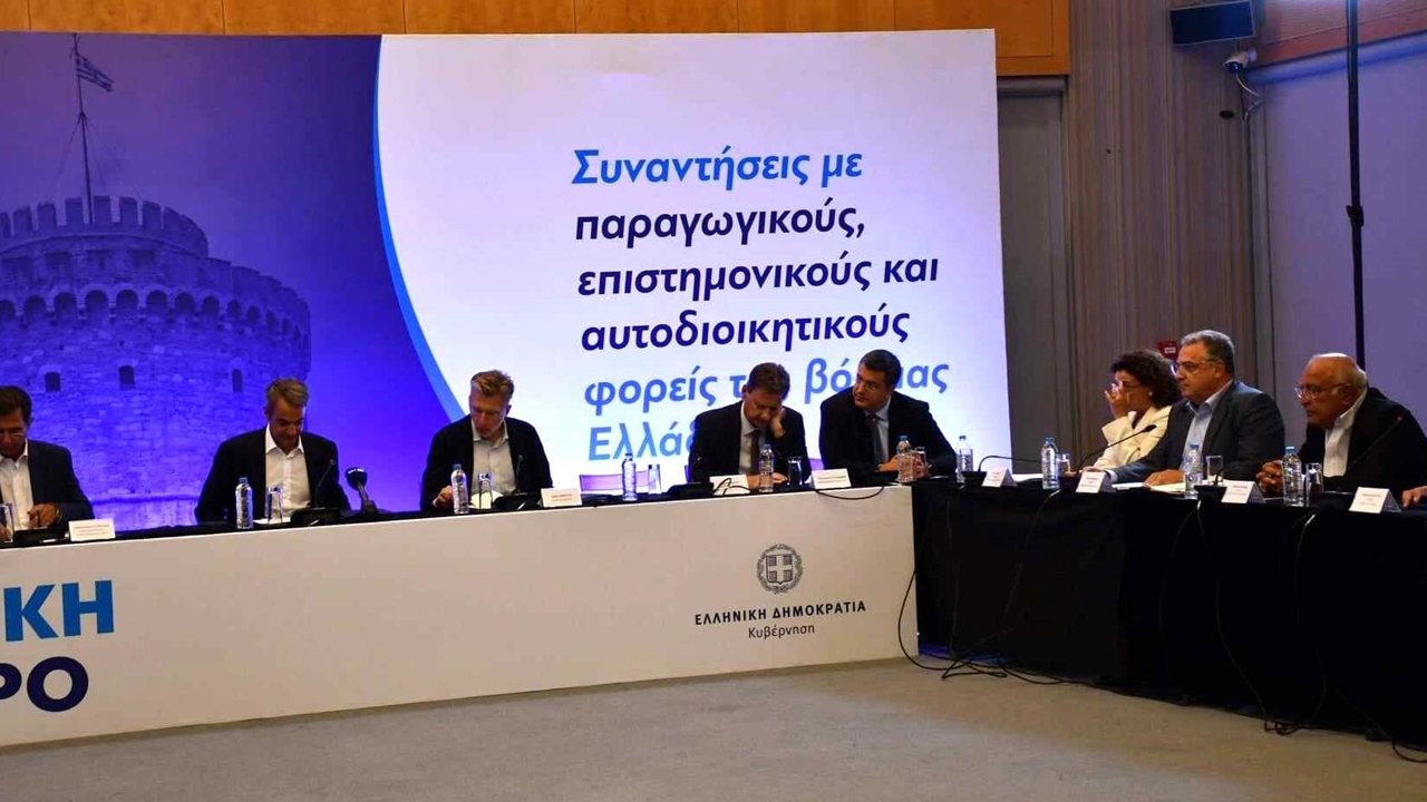 Τι συζήτησε ο Πρόεδρος του ΣΕΒΕ με τον Πρωθυπουργό στην Θεσσαλονίκη