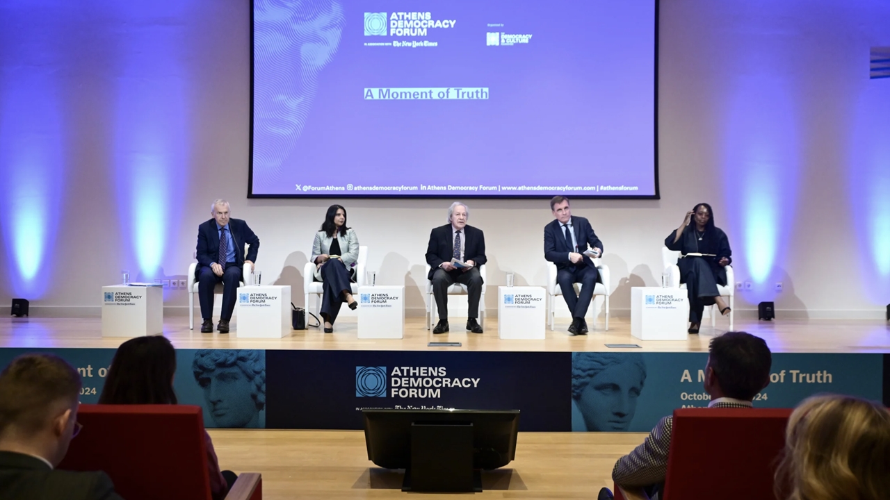 Athens Democracy Forum: Η δημοκρατία παραμένει στο επίκεντρο...