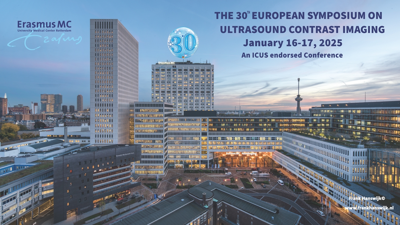 Congresses | The 30th European Symposium on Ultrasound Contrast Imaging