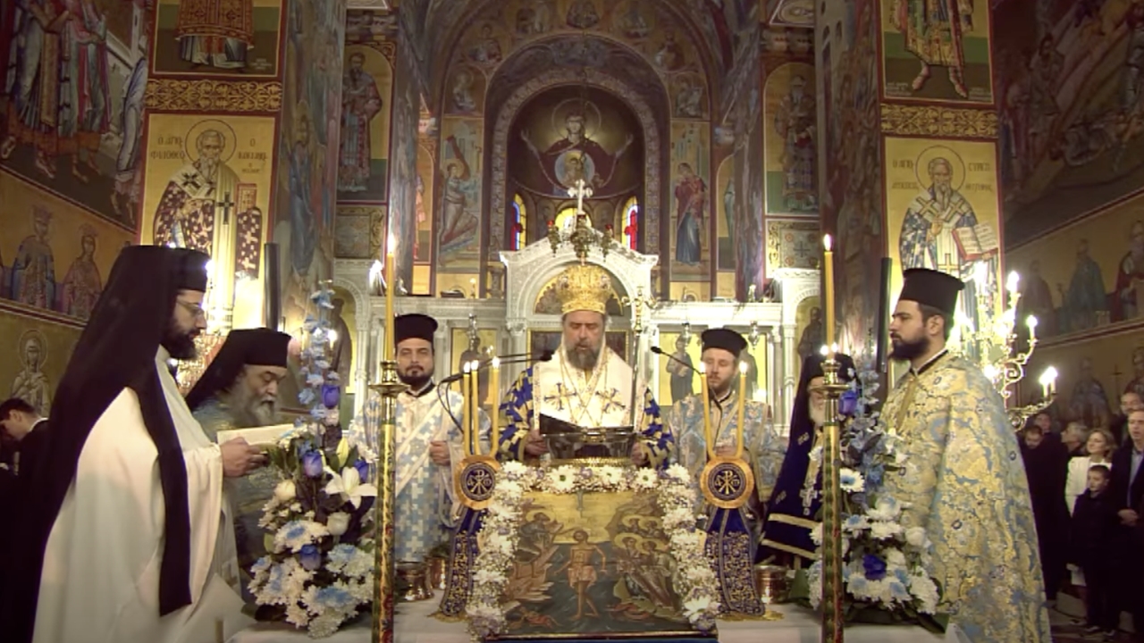 Ζωντανά η Θεία Λειτουργία των Θεοφανίων και o Αγιασμός των υδάτων...