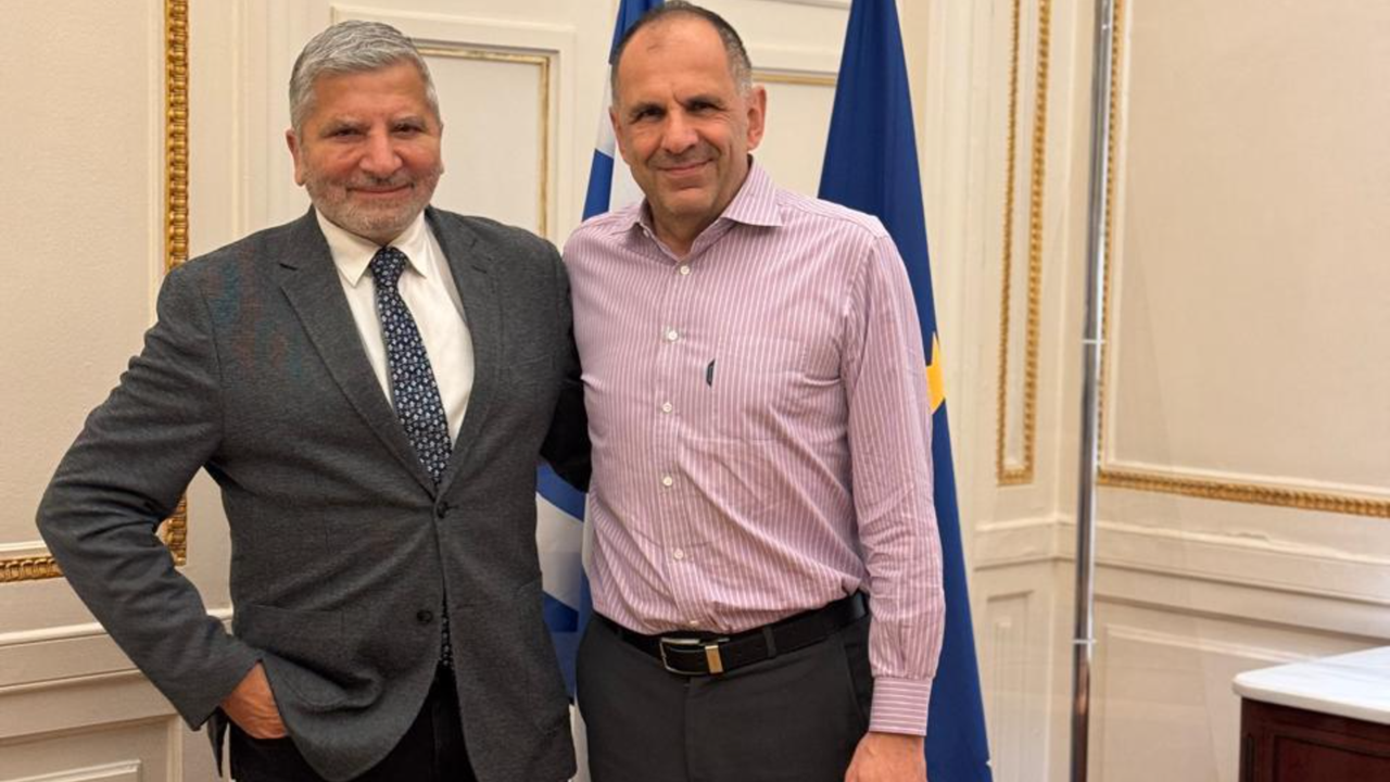 Συνάντηση Γ. Πατούλη με τον Υπουργό Εξωτερικών Γ. Γεραπετρίτη...