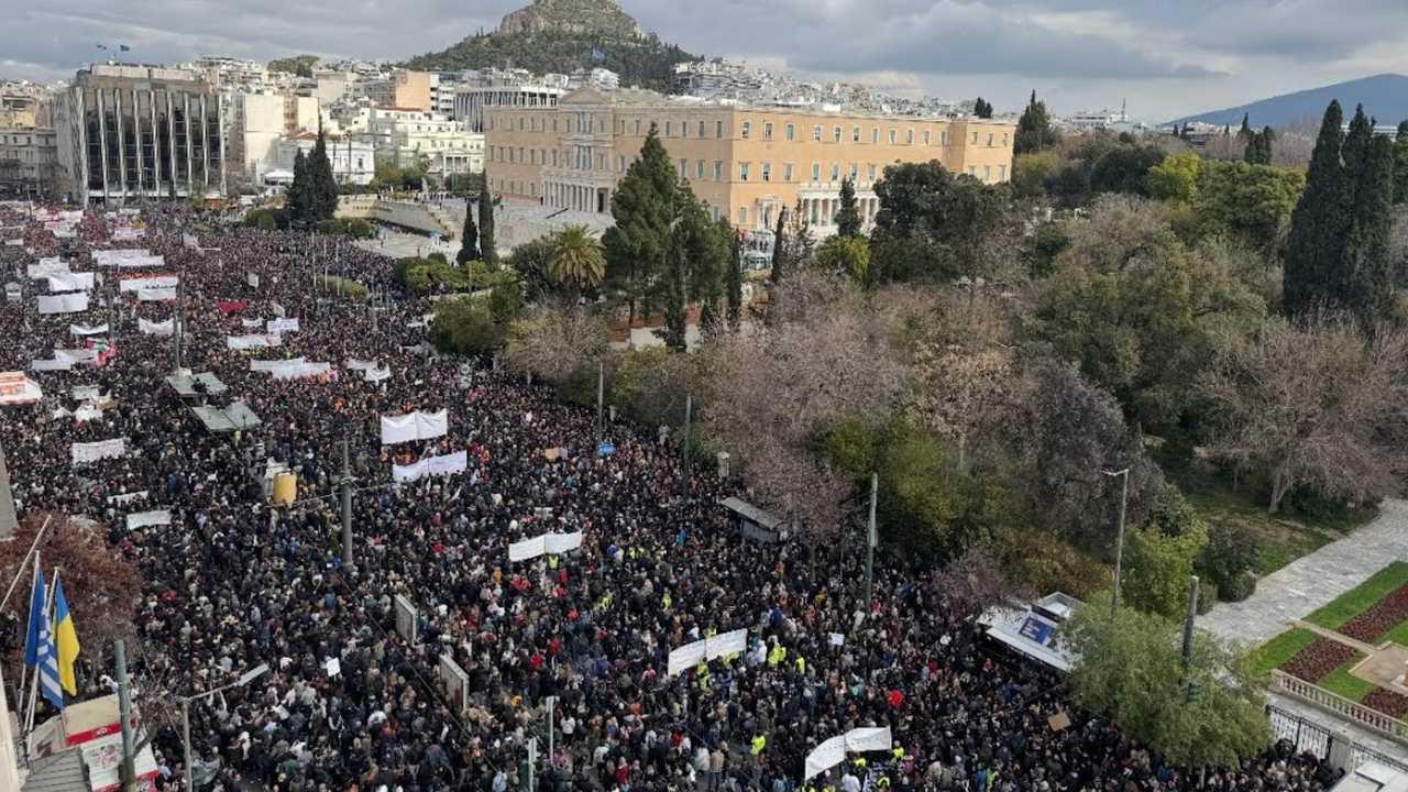 Ζωντανά η συγκέντρωση για τα Τέμπη στην Αθήνα στις 7 Μαρτίου