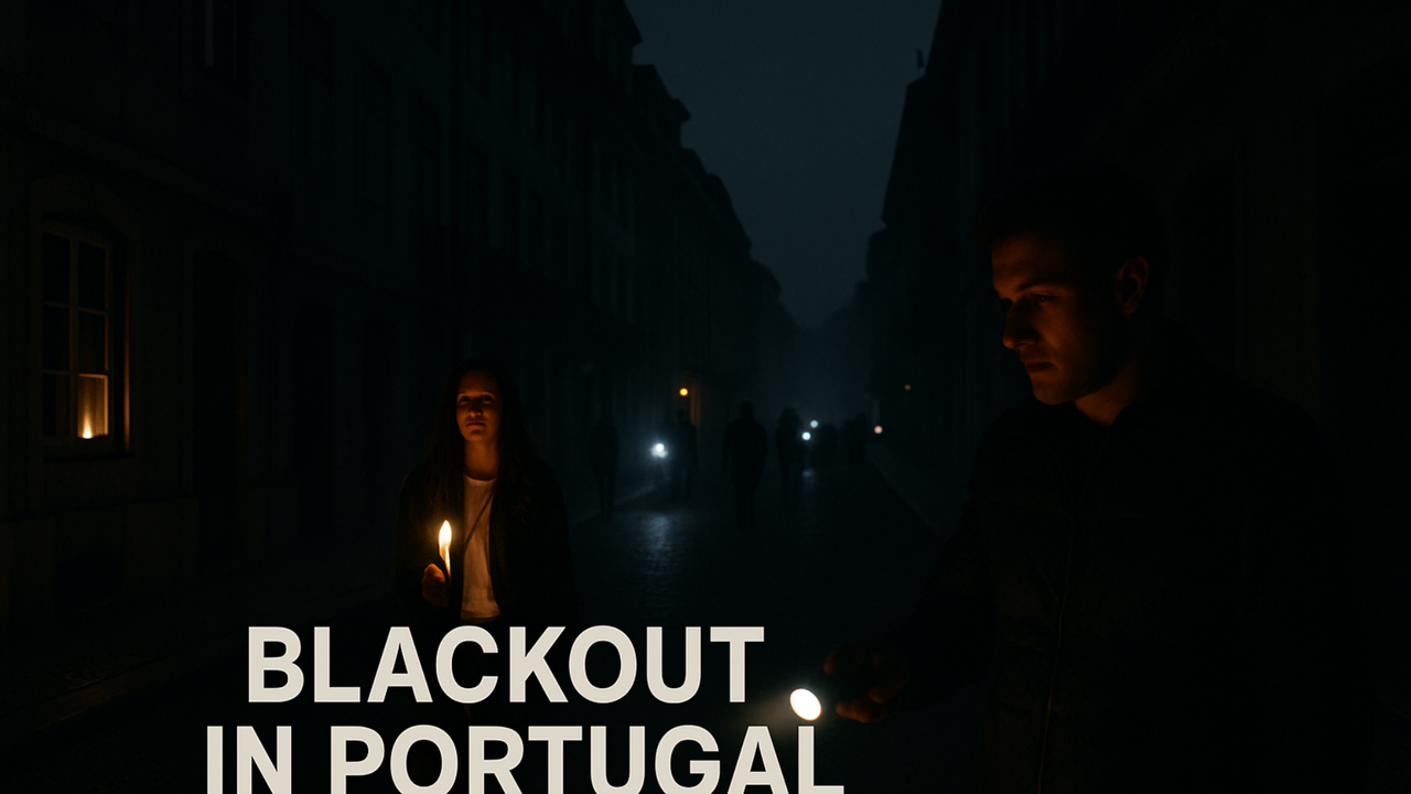 Πρωτοφανές μπλακ άουτ στην Πορτογαλία