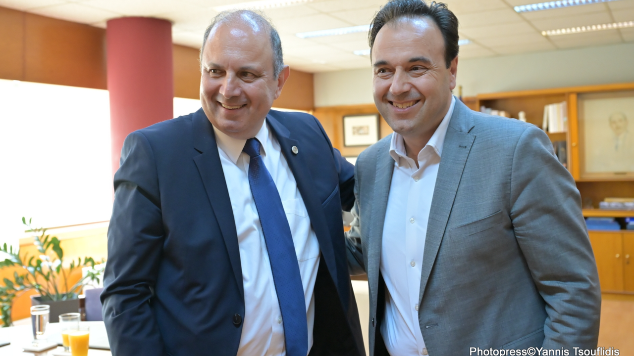 Συνάντηση Πρύτανη ΑΠΘ με τον Υπουργό Ψηφιακής Διακυβέρνησης:...