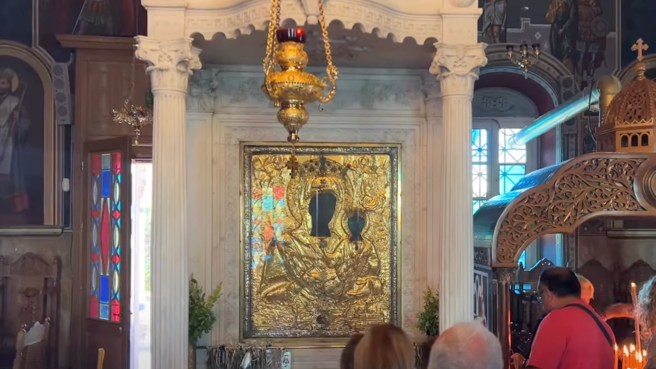 Η Παναγία Μυρτιδιώτισσα στα Κύθηρα