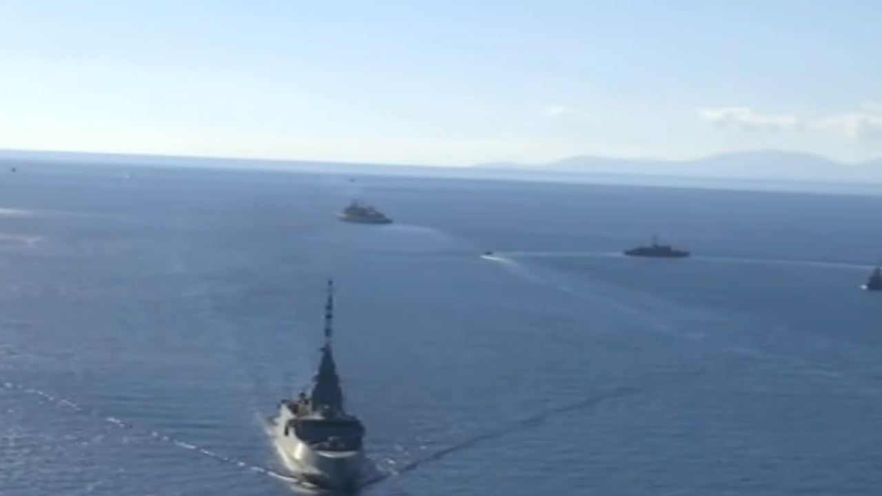 Η υποδοχή της πρώτης φρεγάτας Belharra «ΚΙΜΩΝ» στον Ναύσταθμο...