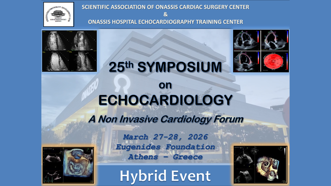 Congresses | 25th Symposium on Echocardiology A non Invasive Cardiology Forum