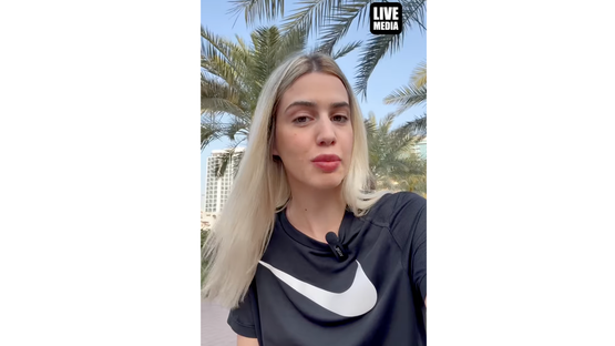 Η Στέλλα Πετροπούλου του Livemedia - Ρεπορτάζ από το Ντουμπάι