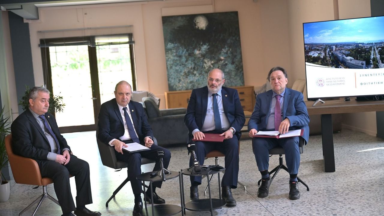 Σε εφαρμογή το φοιτητοκεντρικό μοντέλο έξι αξόνων στο ΑΠΘ - Παρουσίαση από τις Πρυτανικές Αρχές