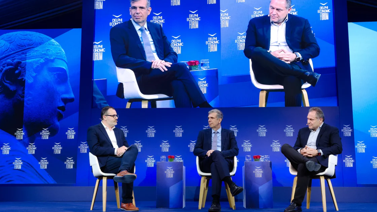 Διαχειρίσιμες οι επιπτώσεις από την κρίση στη Μ. Ανατολή - Τι είπαν Ε. Βασιλάκης Α. Παντελιάδης στο Φόρουμ των Δελφών