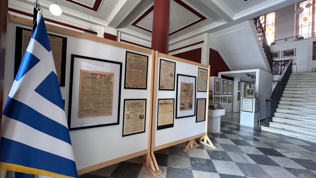 Έκθεση για τον Πόλεμο του 1940-41 στο ΥΜΑΘ- Διοικητήριο Θεσσαλονίκης