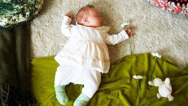 Creative Sleeping Baby Photos By Adele Enersen