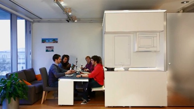 MIT’s CityHome makes 200 square feet feel like a mansion