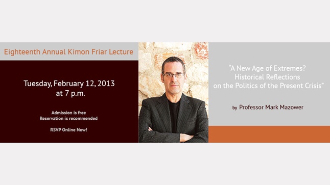 ΤHE AMERICAN COLLEGE OF GREECE | Lecture by Prof. Mark Mazower...