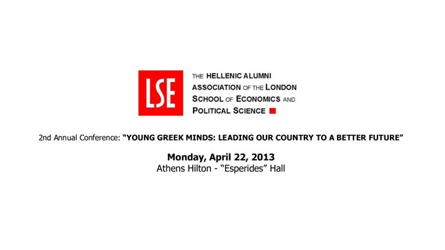 2nd Annual Conference: “Young Greek Minds: Leading our country...