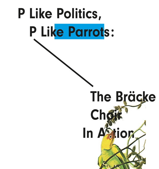 P like Politics, P like Parrots /  Π όπως Πολιτική, Π όπως Παπαγάλοι