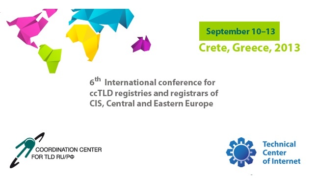 6th International conference for ccTLD registries and registrars...