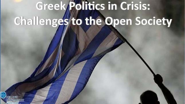 Greek Politics in Crisis: challenges to the open society