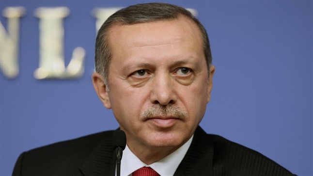 Thousands of people, including Prime Minister Recep Tayyip Erdoğan,...