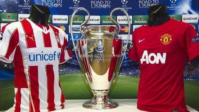 Histrorical match Olympiakos-Manchester